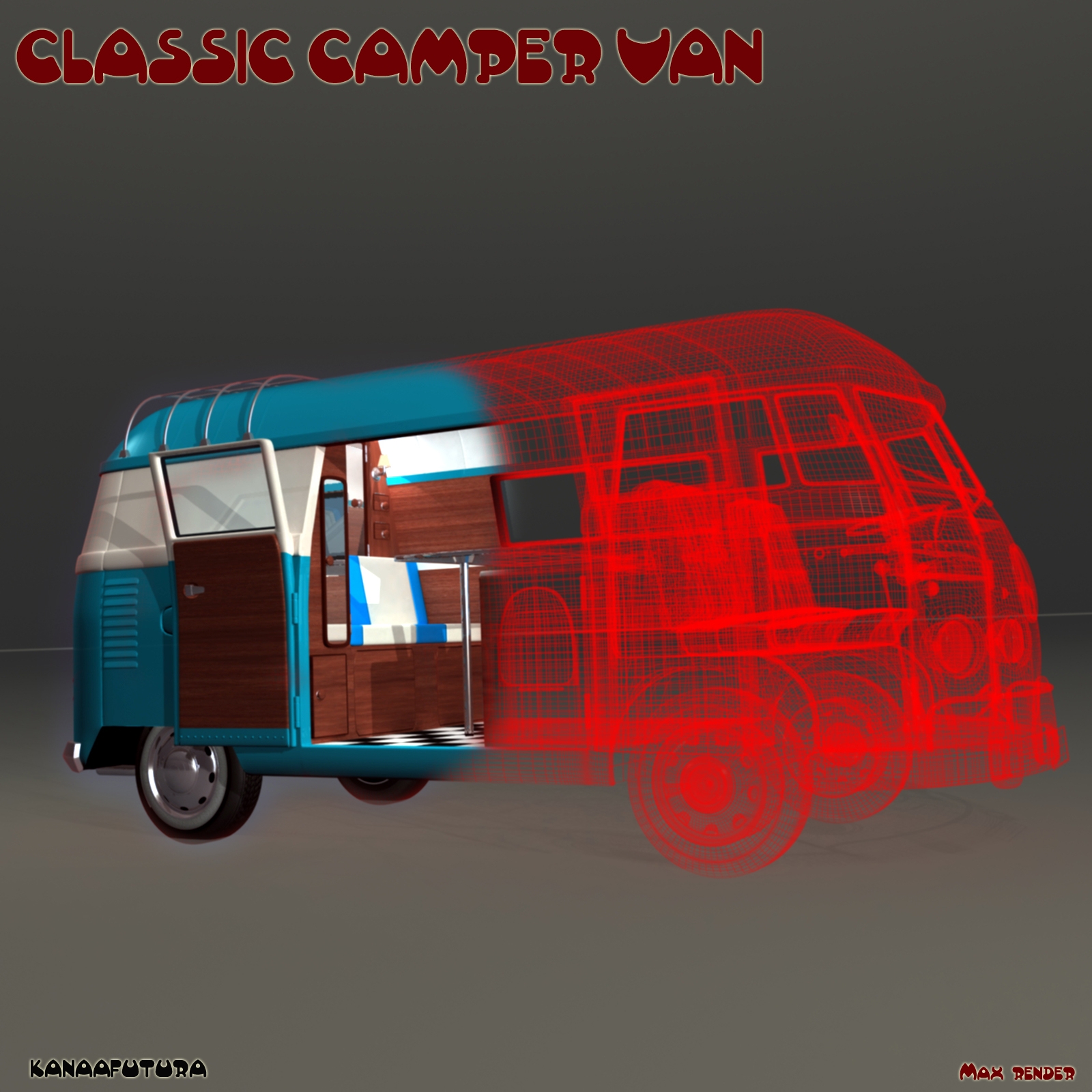 Classic Camper Van by N/A