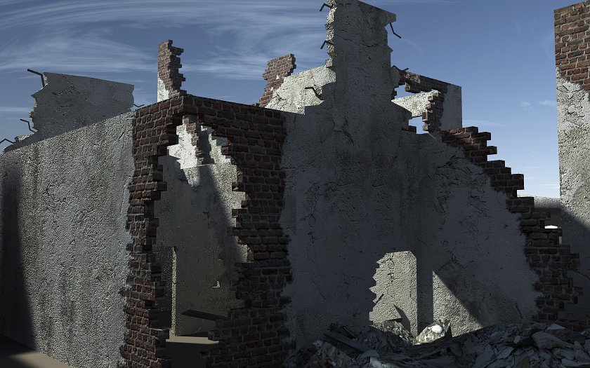 Ruined Buildings - Extended License by N/A