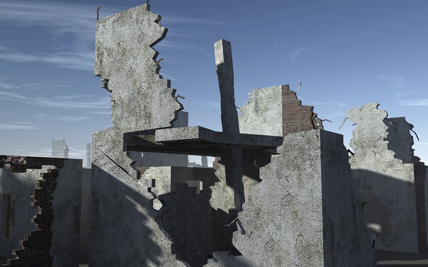 Ruined Buildings - Extended License by N/A
