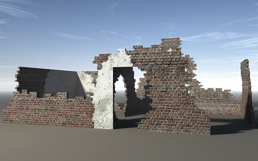 Ruined Buildings - Extended License by N/A