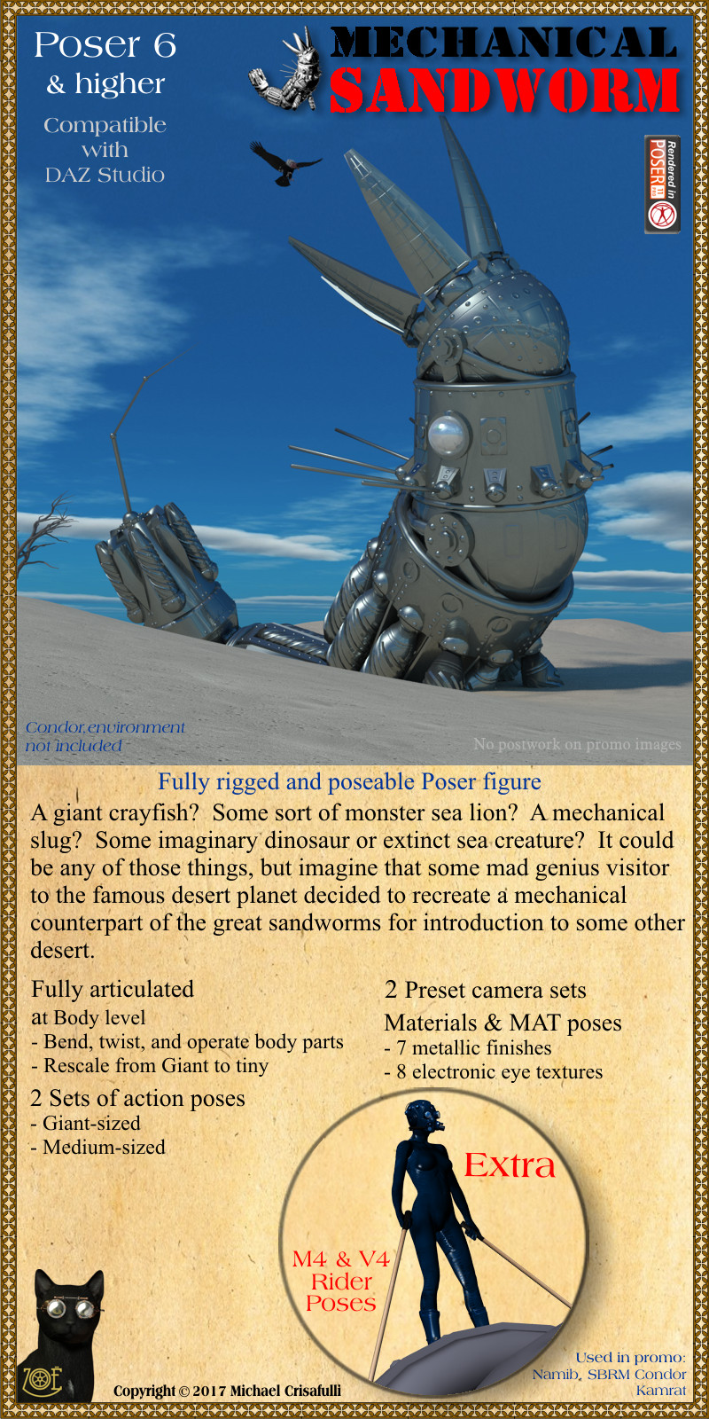 Mechanical Sandworm by N/A