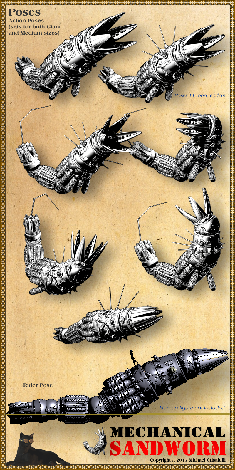 Mechanical Sandworm by N/A