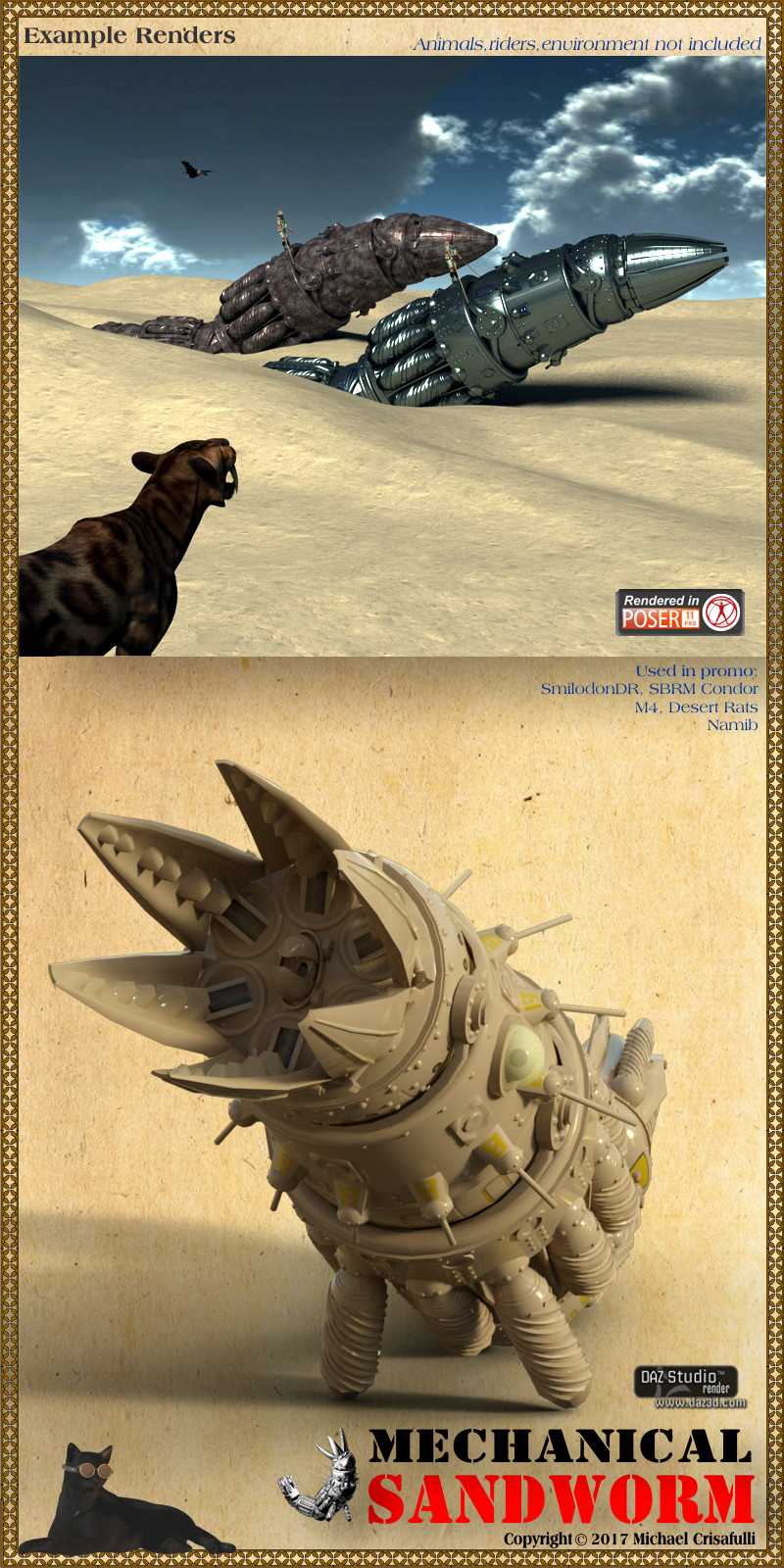 Mechanical Sandworm by N/A