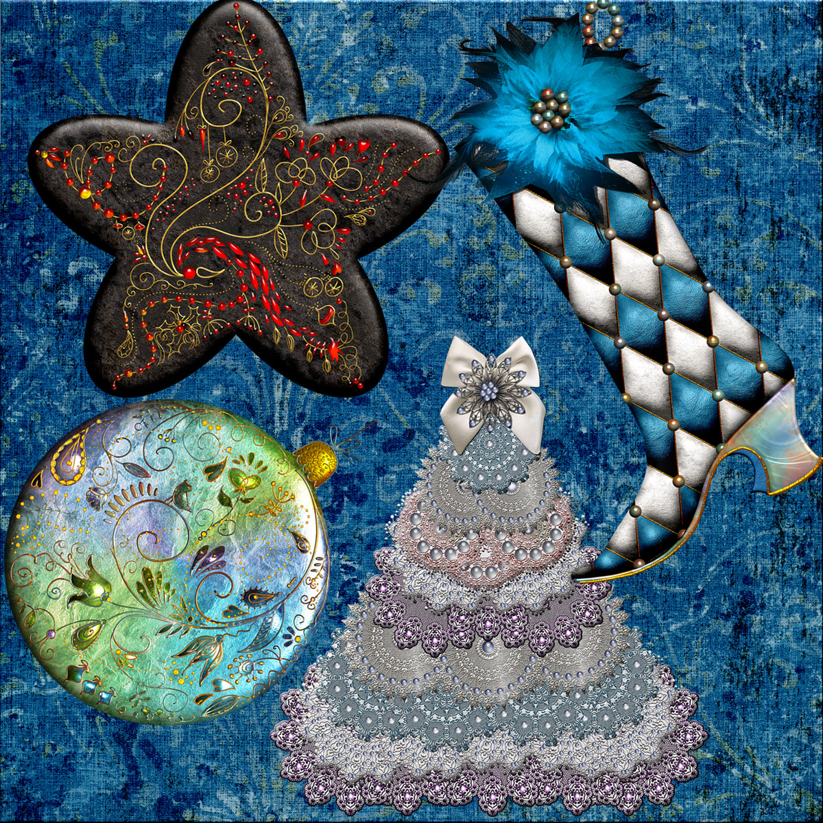 Harvest Moons Bohemian Christmas by N/A