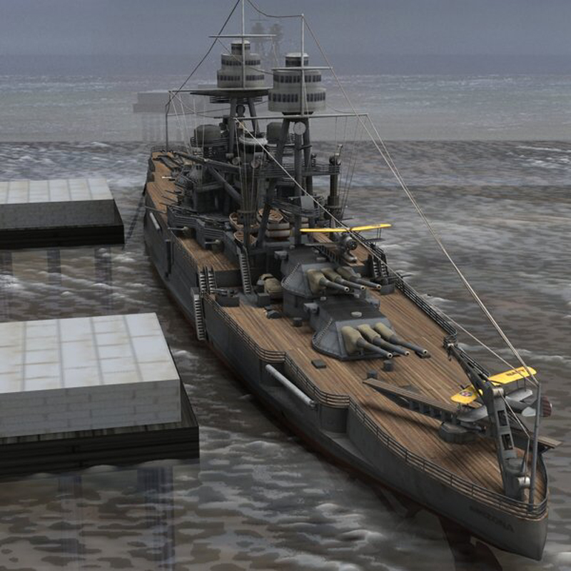 U.S.S Arizona for Poser by N/A