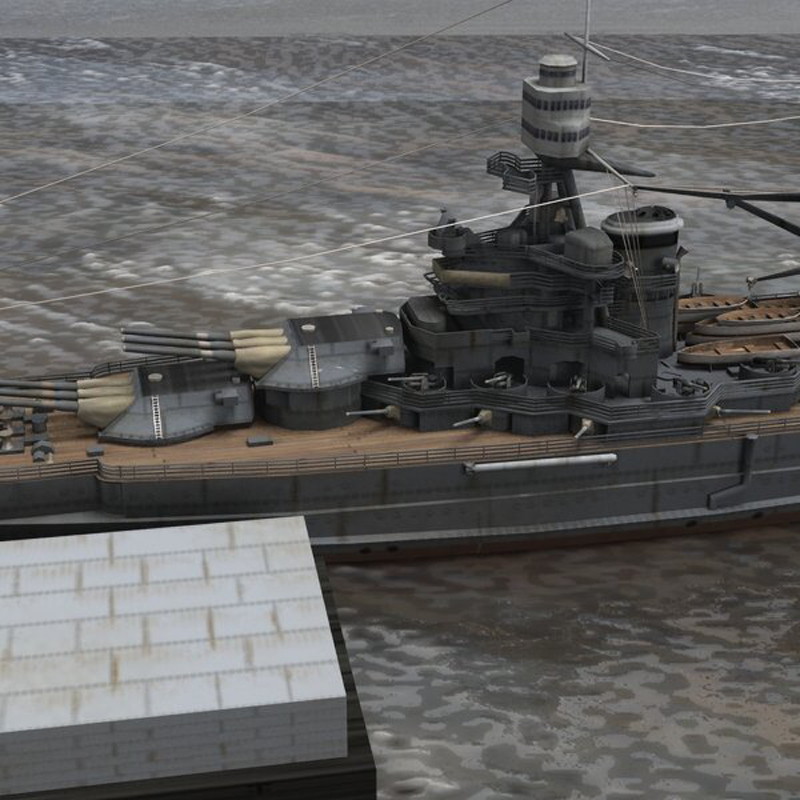 U.S.S Arizona for Poser by N/A