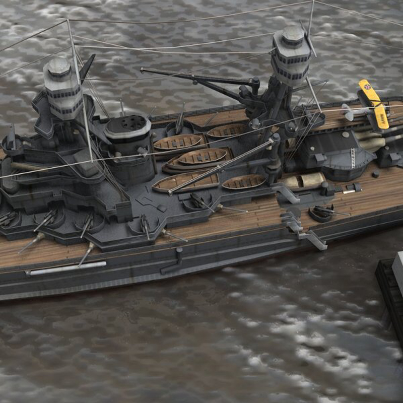 U.S.S Arizona for Poser by N/A