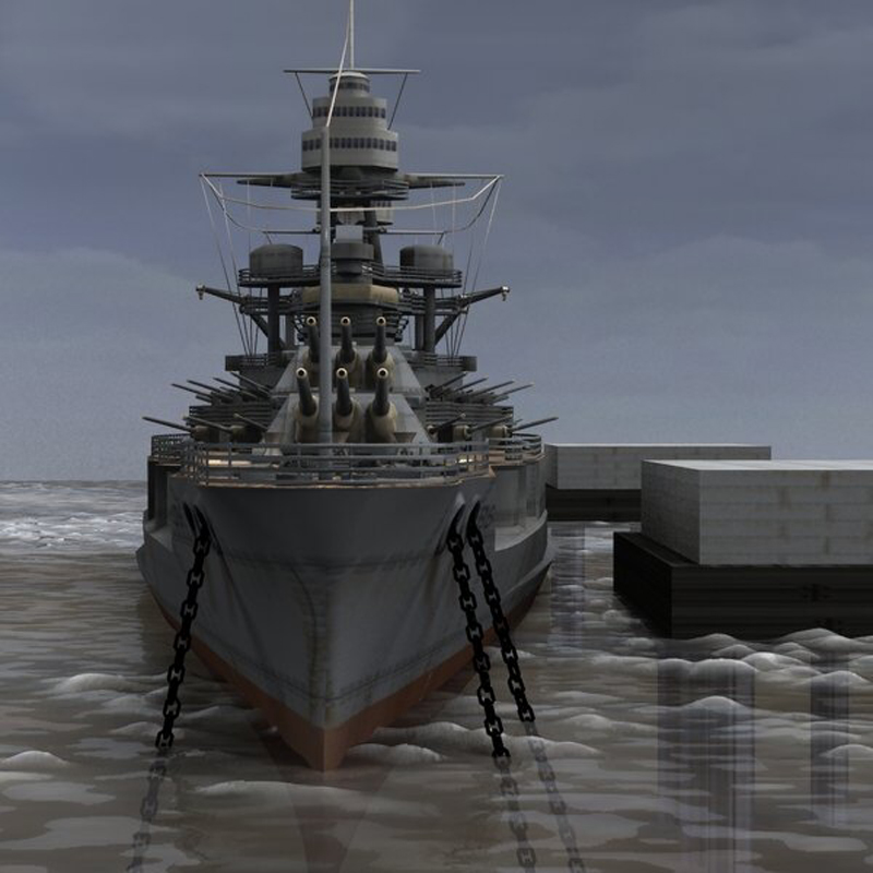 U.S.S Arizona for Poser by N/A