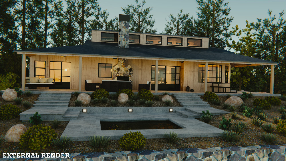 Modern Cabin by N/A