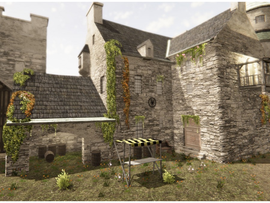 Medieval Castle Village - Extended License by N/A