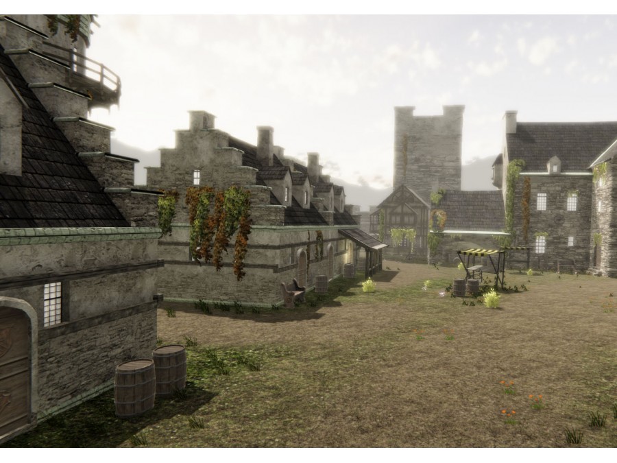 Medieval Castle Village - Extended License by N/A
