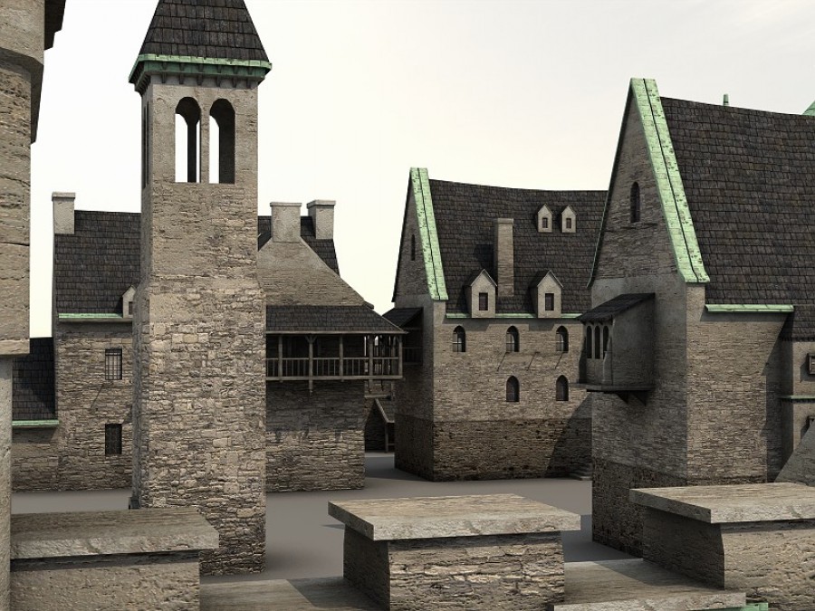 Medieval Castle Village - Extended License by N/A