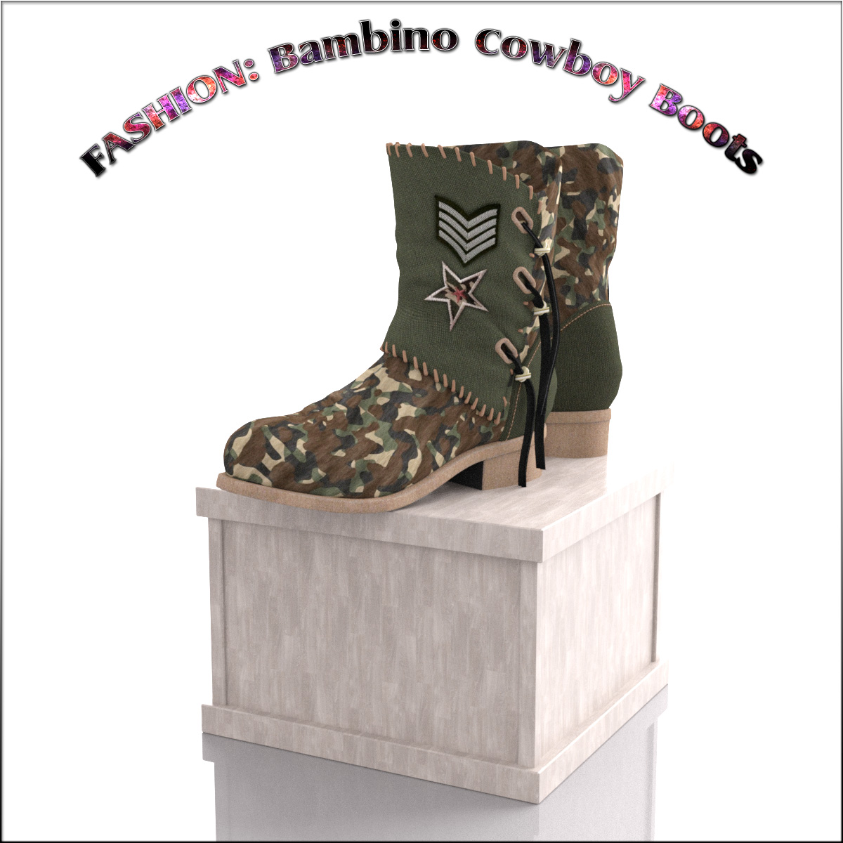 FASHION: Bambino Cowboy Boots by N/A