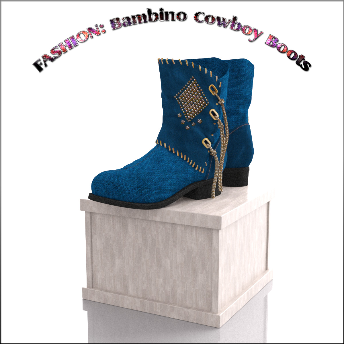 FASHION: Bambino Cowboy Boots by N/A