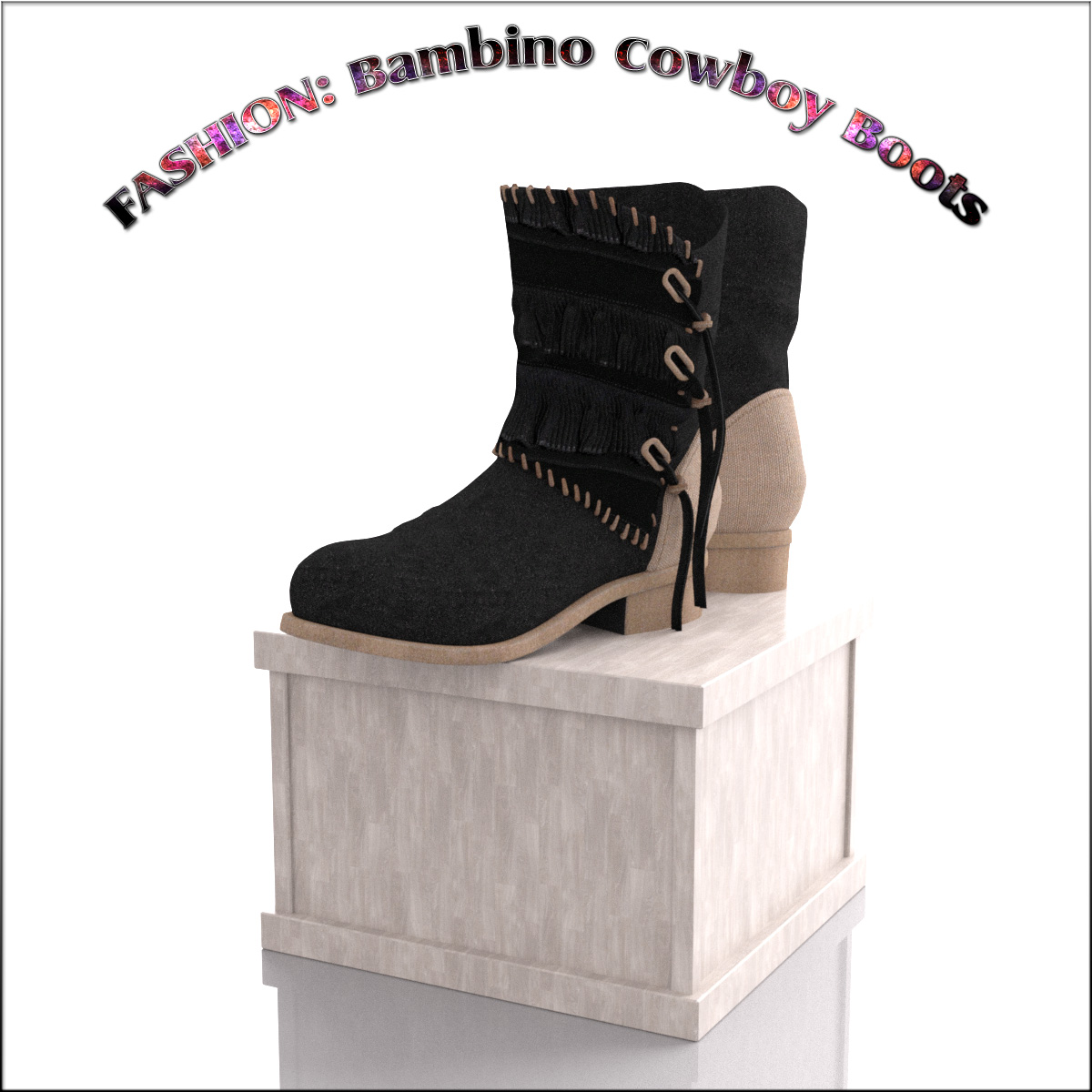 FASHION: Bambino Cowboy Boots by N/A