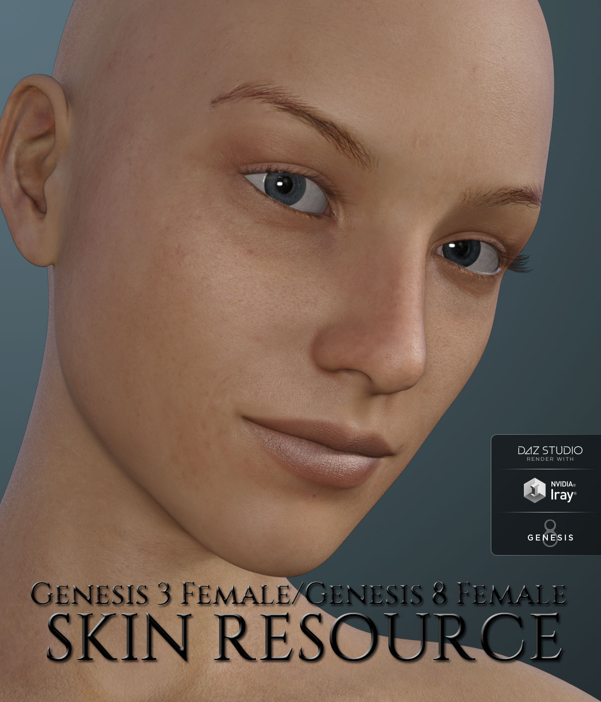 Genesis 3 Female and Genesis 8 Female Skin Resource by N/A