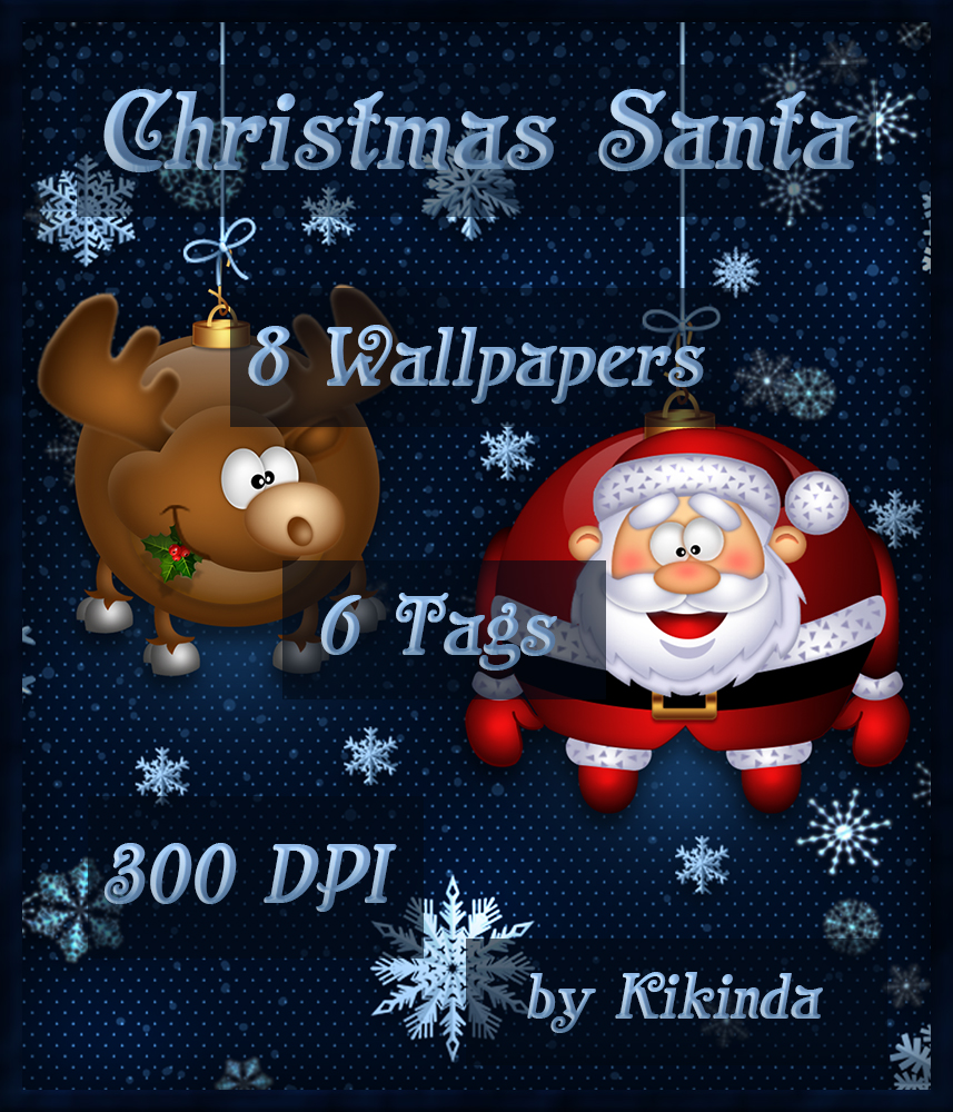 CHRISTMAS SANTA Wallpapers and Tags by N/A