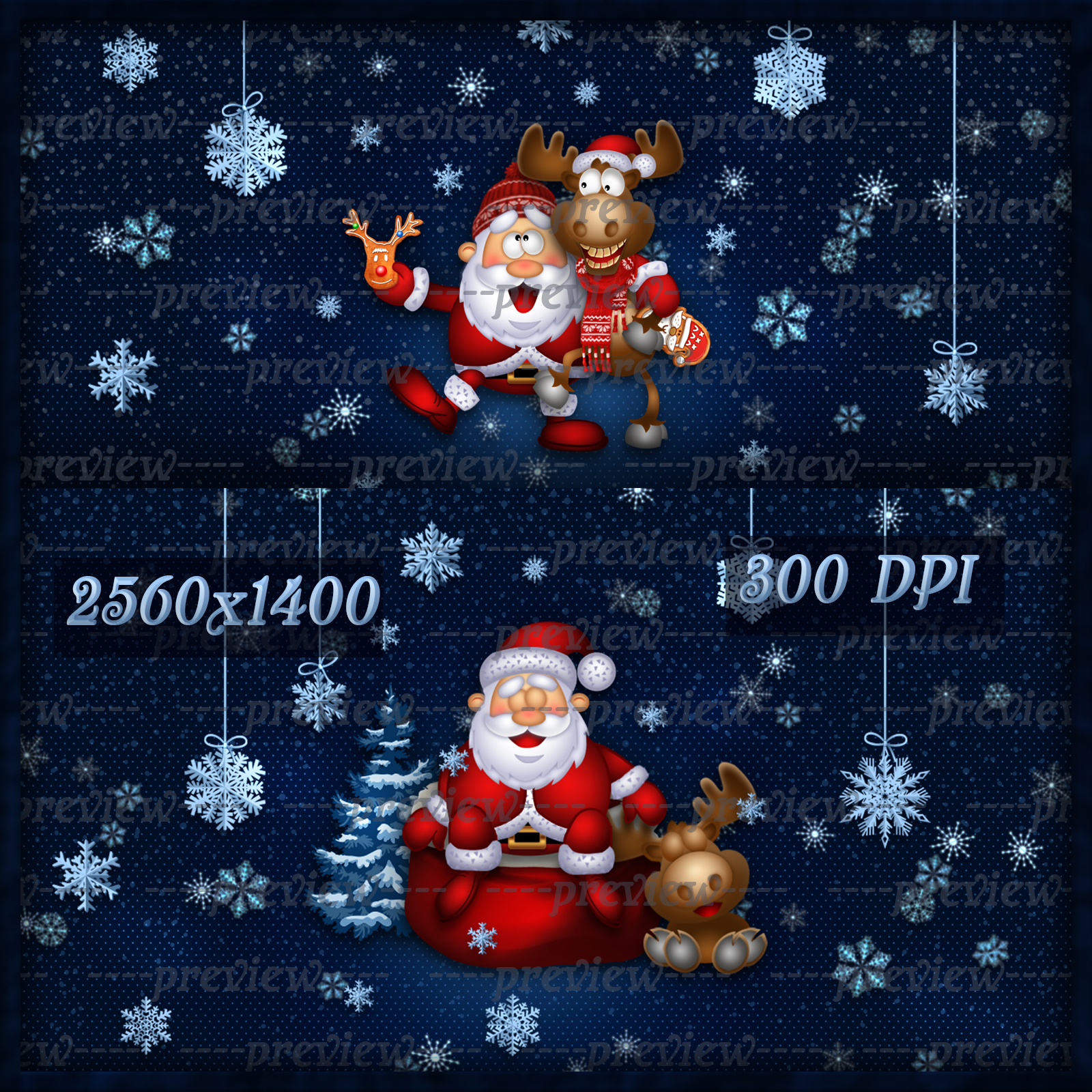 CHRISTMAS SANTA Wallpapers and Tags by N/A