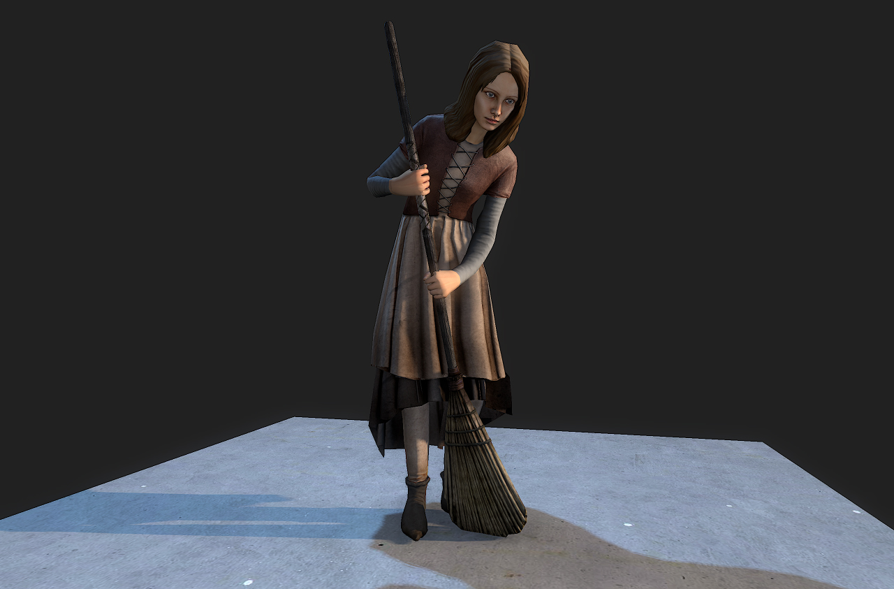 Medieval Girl - Extended License by N/A
