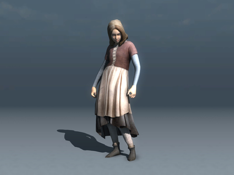 Medieval Girl - Extended License by N/A