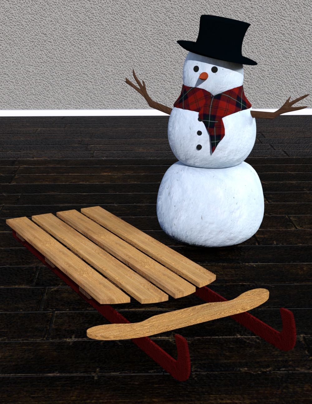 Old Fashioned Christmas For Daz Studio by N/A