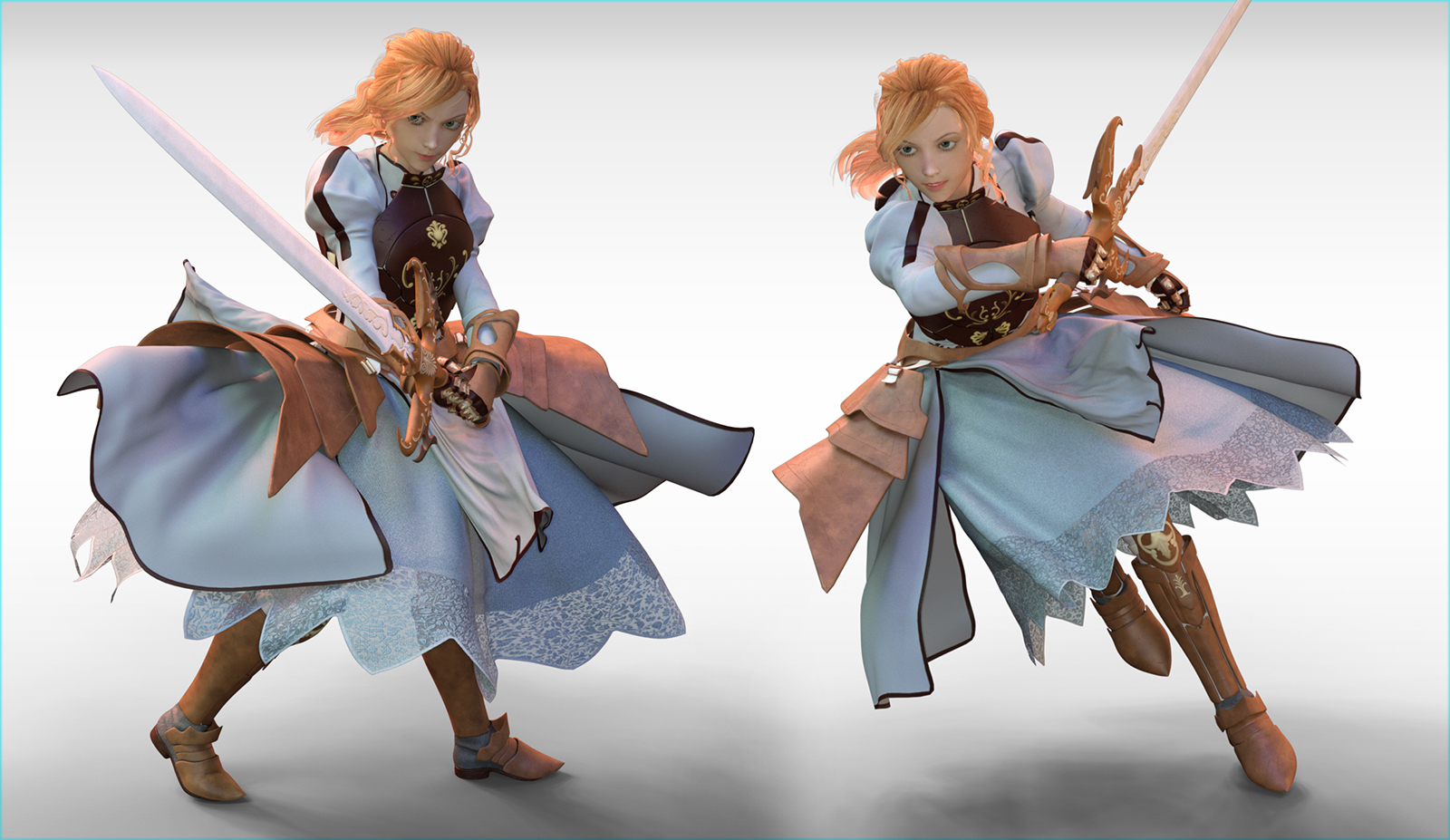 Rin Anime Armor for G3F by N/A