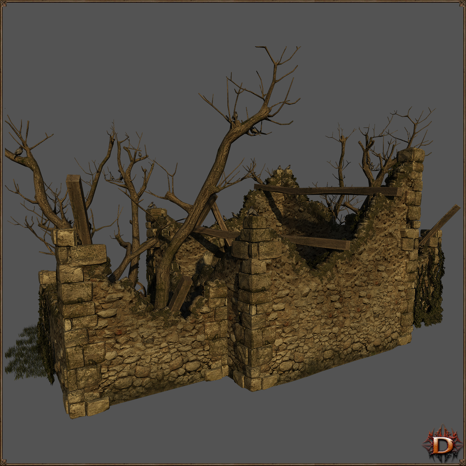 Medieval Ruin by N/A