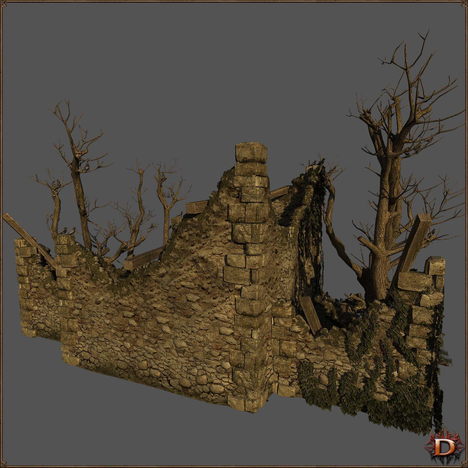 Medieval Ruin by N/A