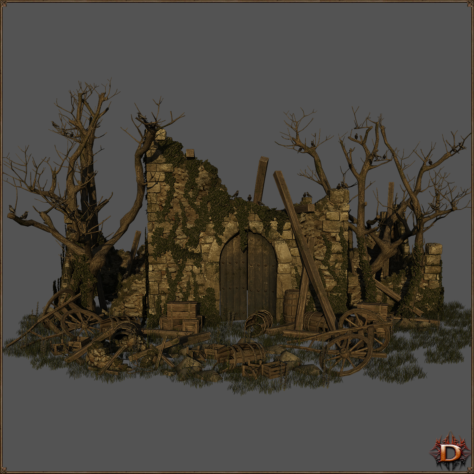 Medieval Ruin by N/A