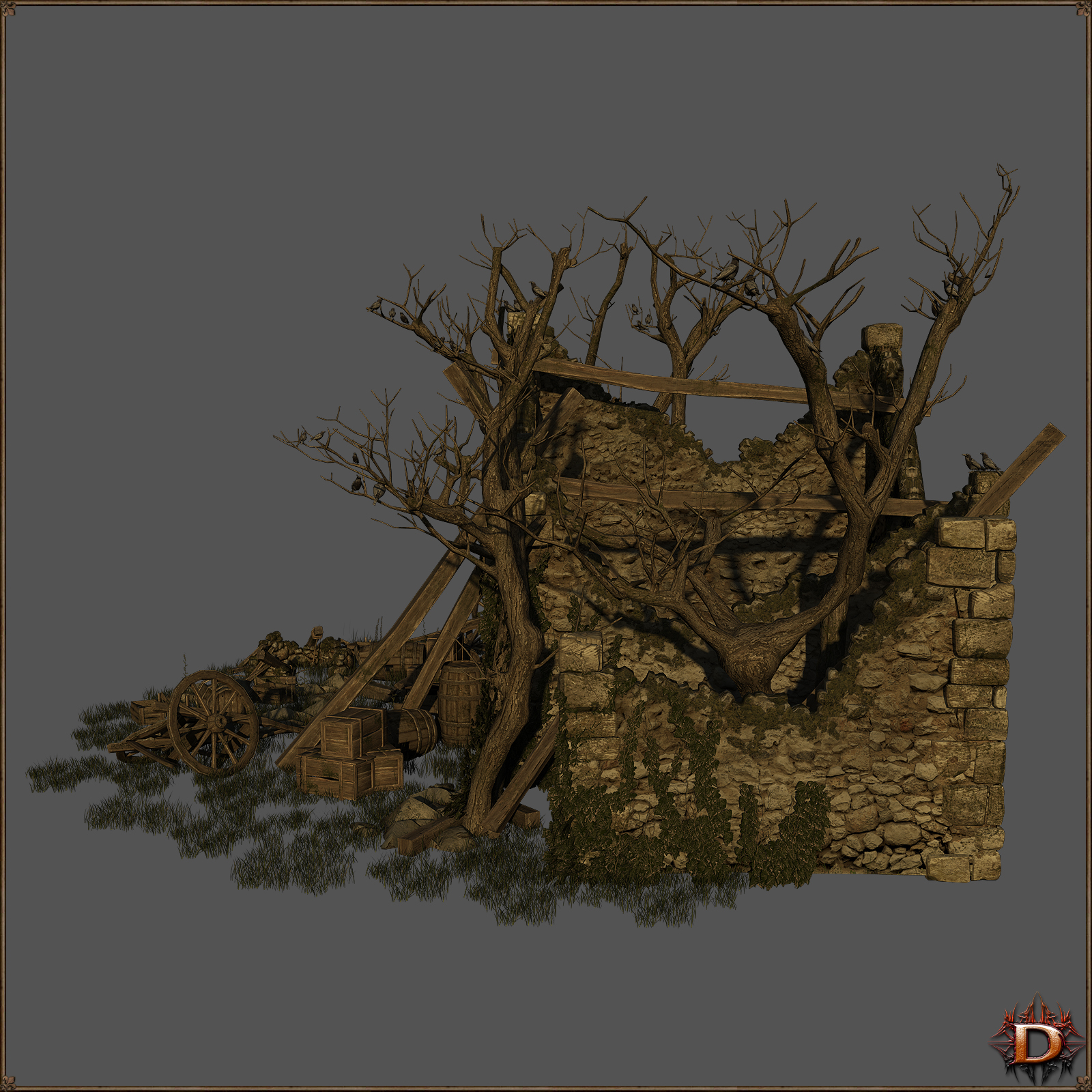 Medieval Ruin by N/A