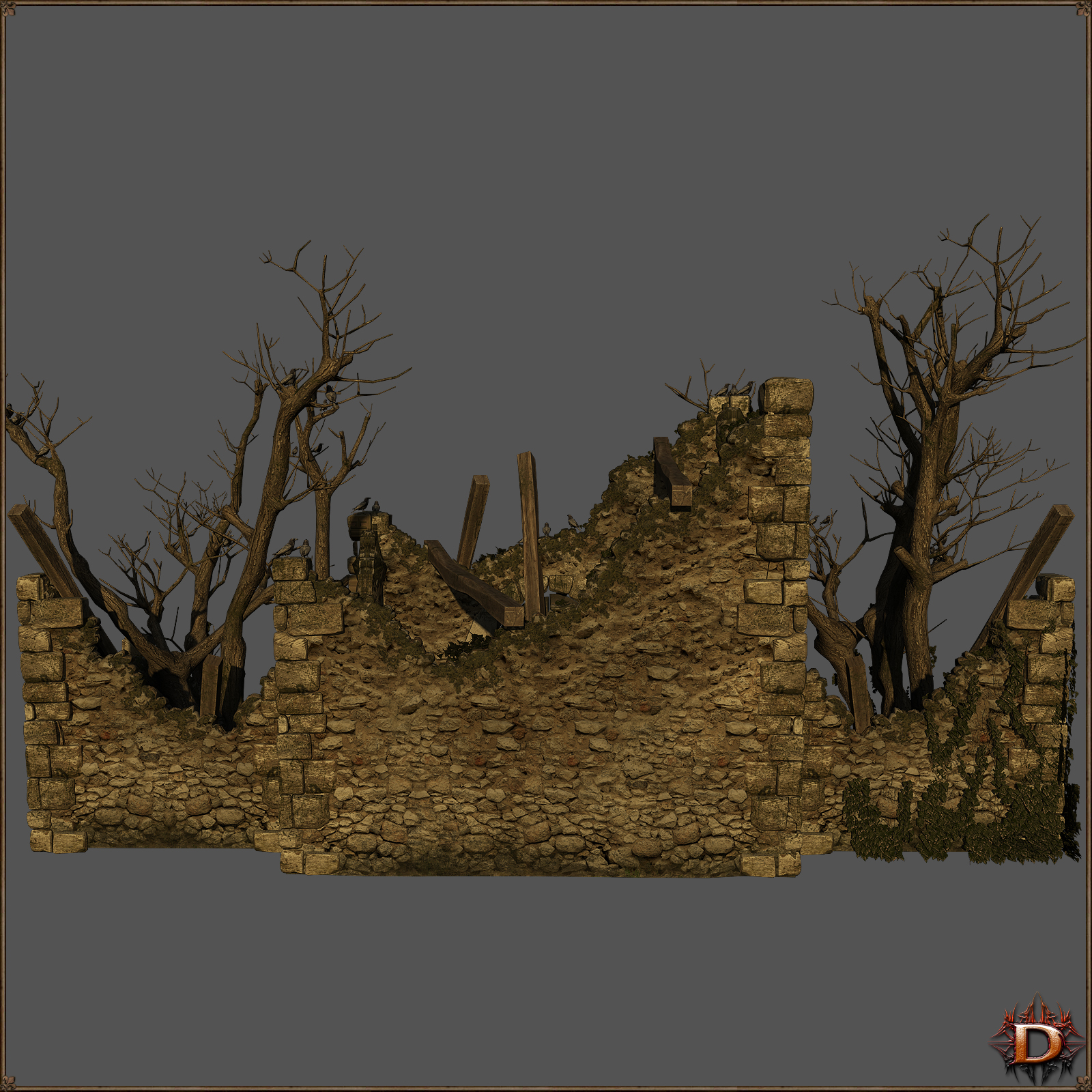 Medieval Ruin by N/A