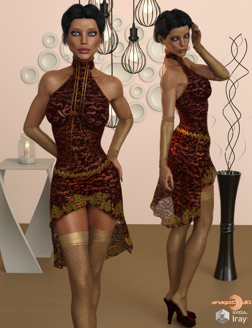 VERSUS - Hypnotic Lingerie for G3FG8F by N/A