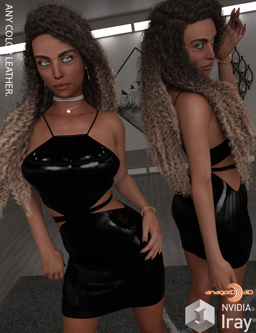 VERSUS - Glitz Dress for Genesis 8 Females by N/A