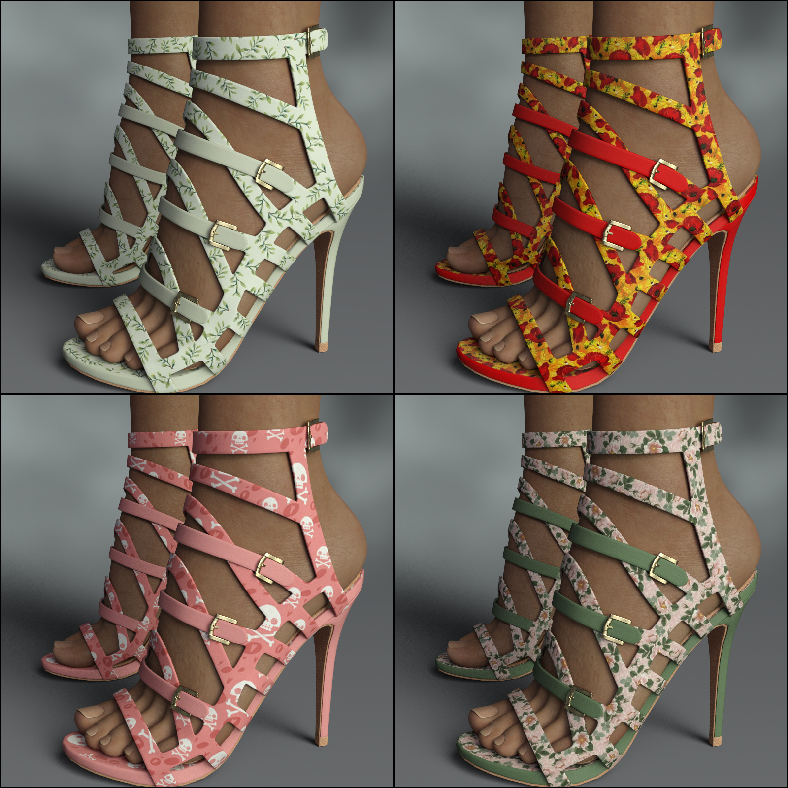 InStyle - Bettie Heels and Pantyhose G8F by N/A