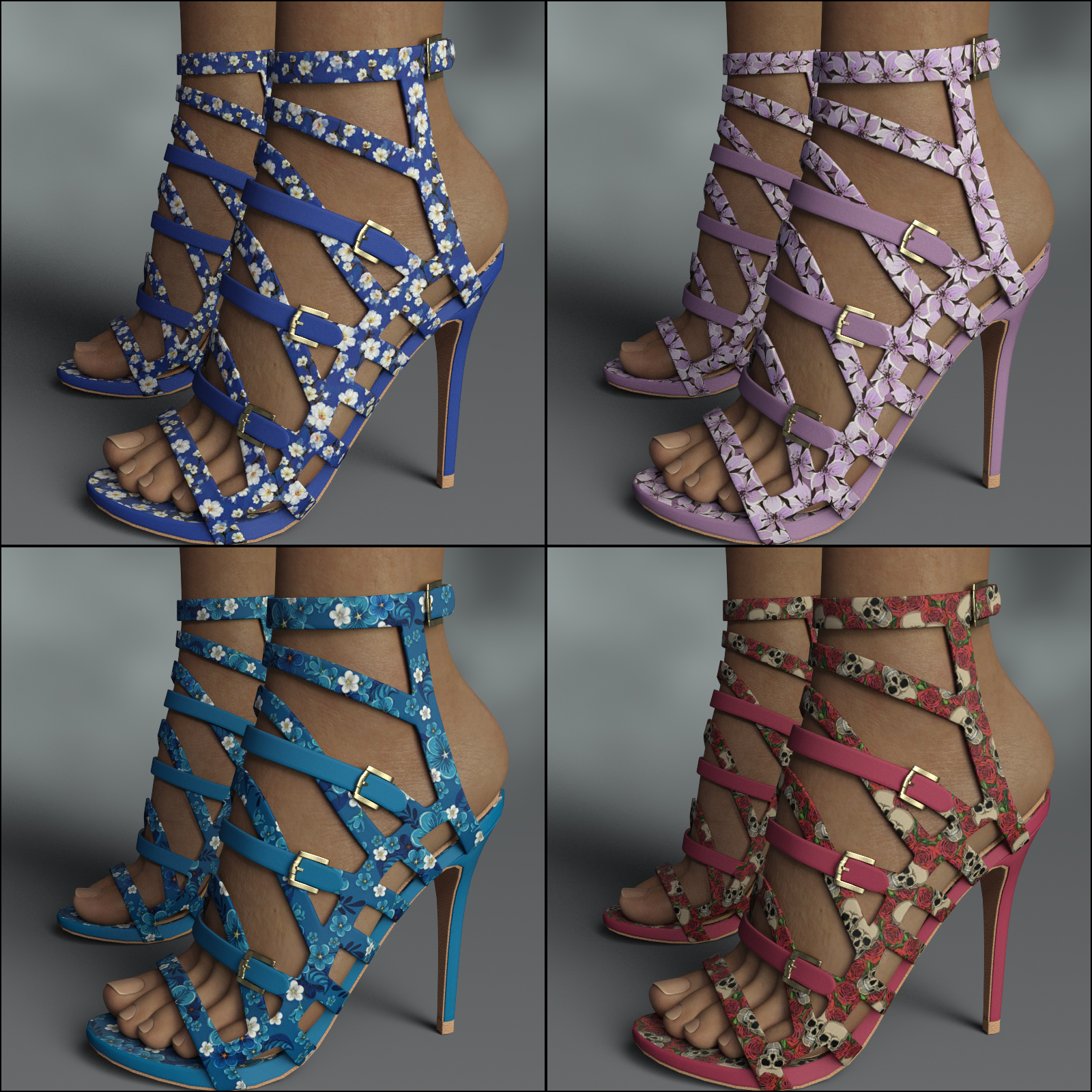 InStyle - Bettie Heels and Pantyhose G8F by N/A