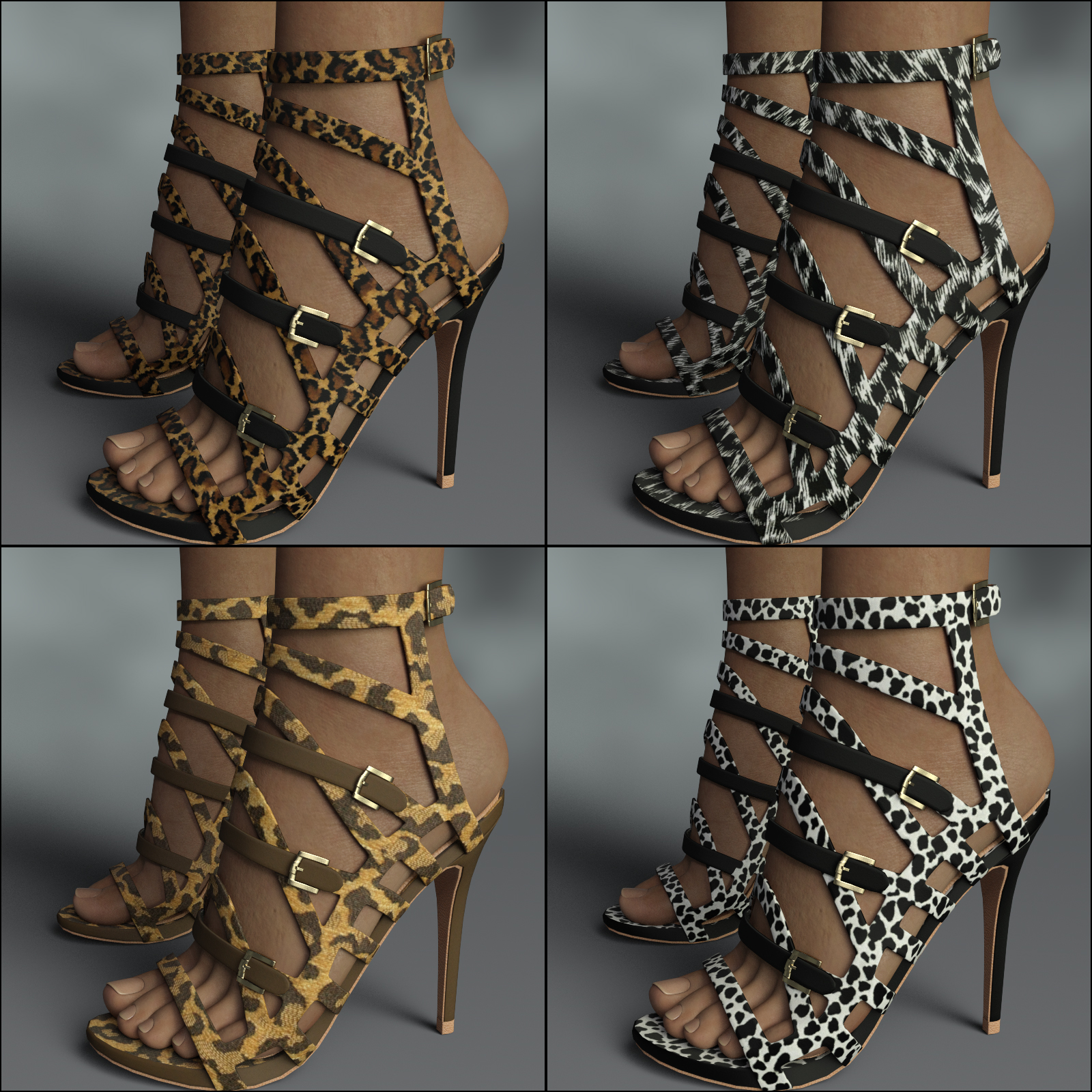 InStyle - Bettie Heels and Pantyhose G8F by N/A