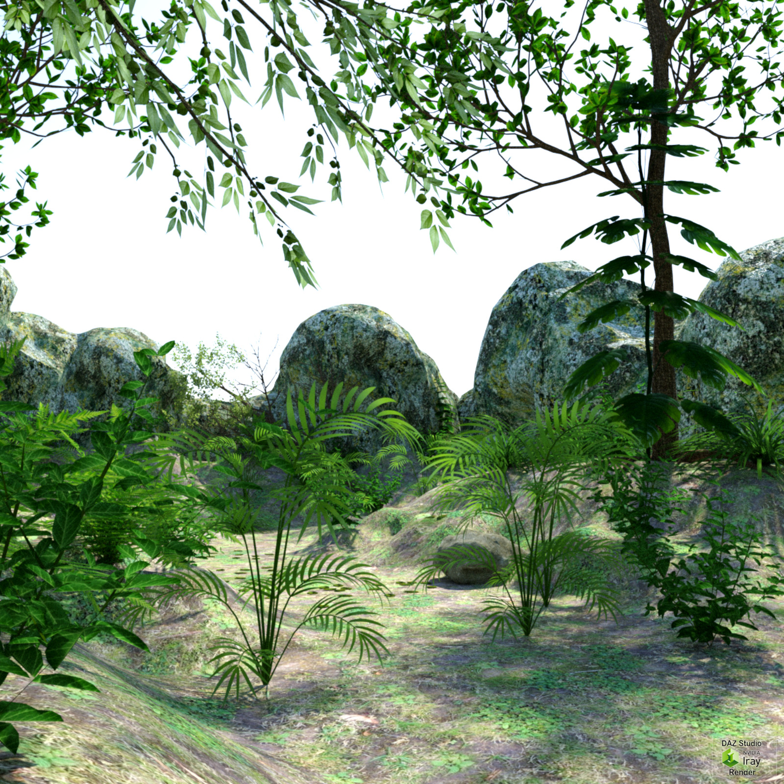 My forest DAZ by N/A
