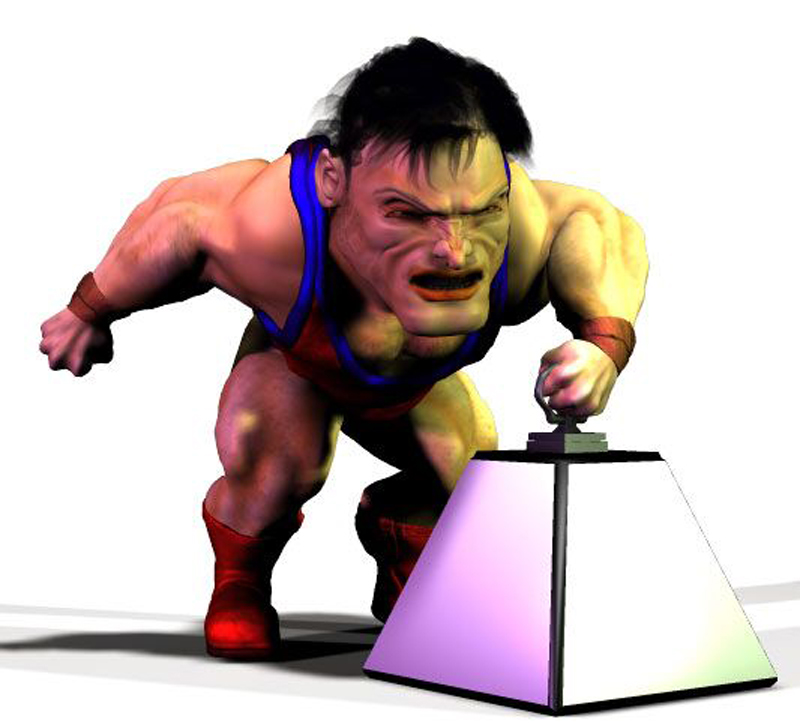 Cirque Du Macabre: Santini The Strong Man Uni-Dwarf Add-on by N/A