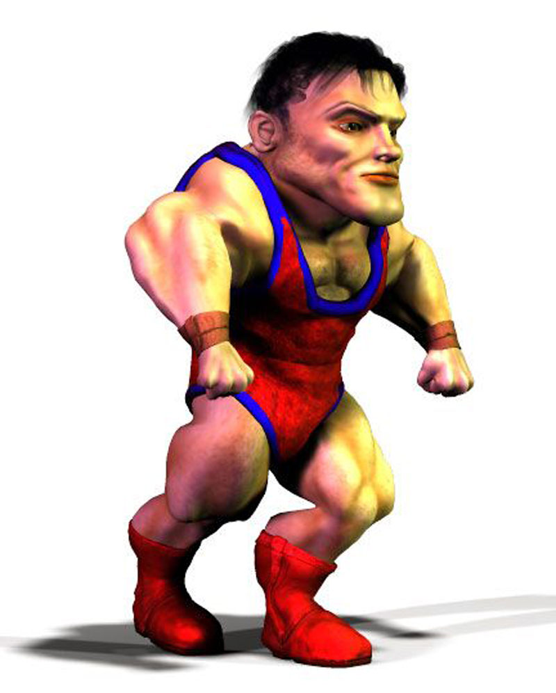Cirque Du Macabre: Santini The Strong Man Uni-Dwarf Add-on by N/A