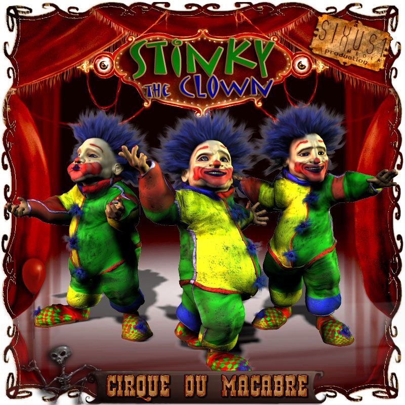 Cirque Du Macabre: Stinky The Clown Uni-Dwarf Add-on by N/A