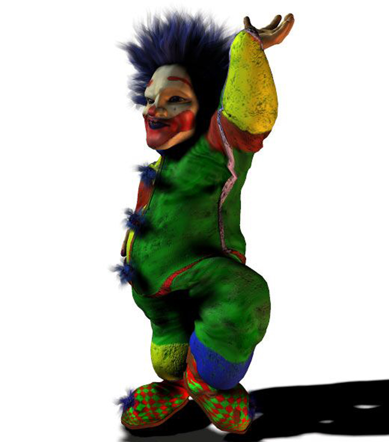 Cirque Du Macabre: Stinky The Clown Uni-Dwarf Add-on by N/A