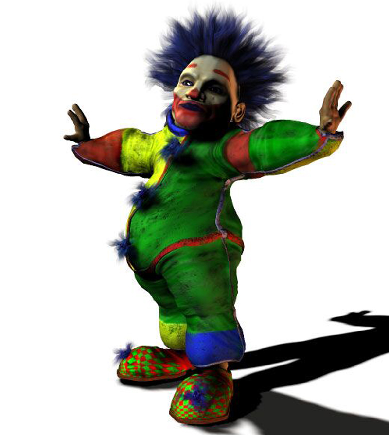 Cirque Du Macabre: Stinky The Clown Uni-Dwarf Add-on by N/A