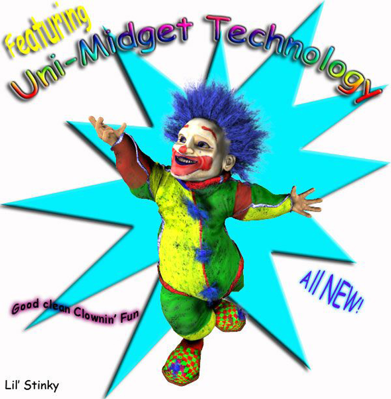 Cirque Du Macabre: Stinky The Clown Uni-Dwarf Add-on by N/A