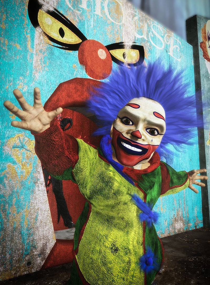 Cirque Du Macabre: Stinky The Clown Uni-Dwarf Add-on by N/A