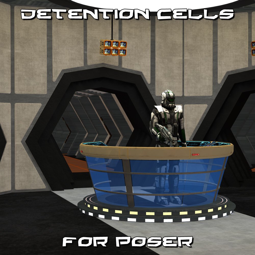 Detention Cells - for Poser by N/A