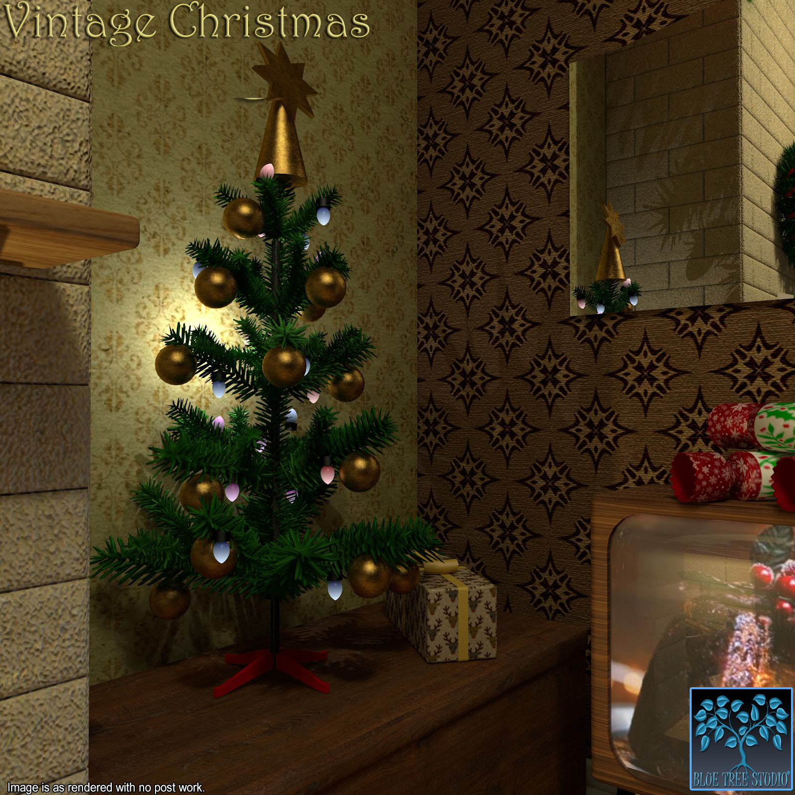 Vintage Christmas for Poser by N/A