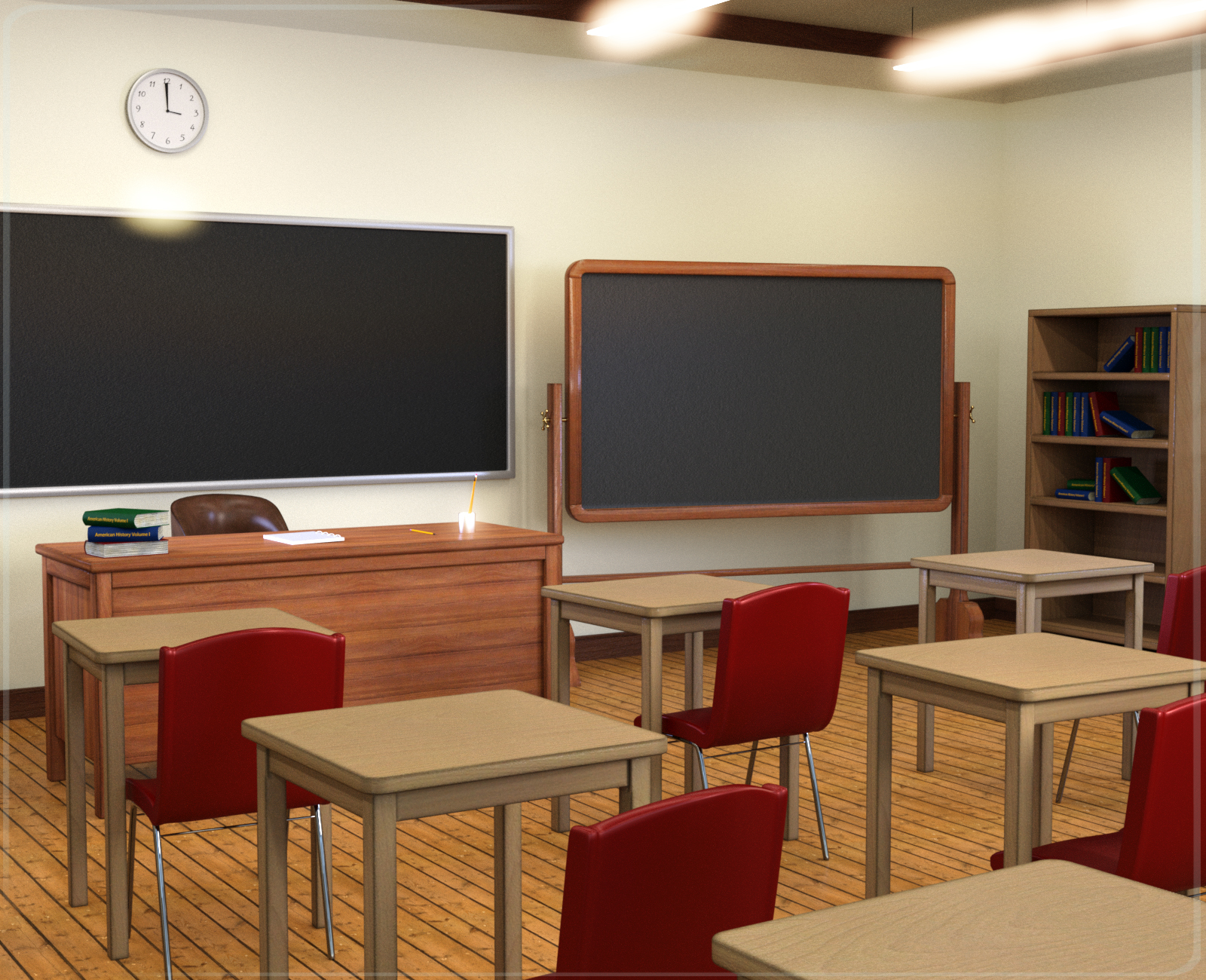 Z Fun Classroom - Daz Studio by N/A