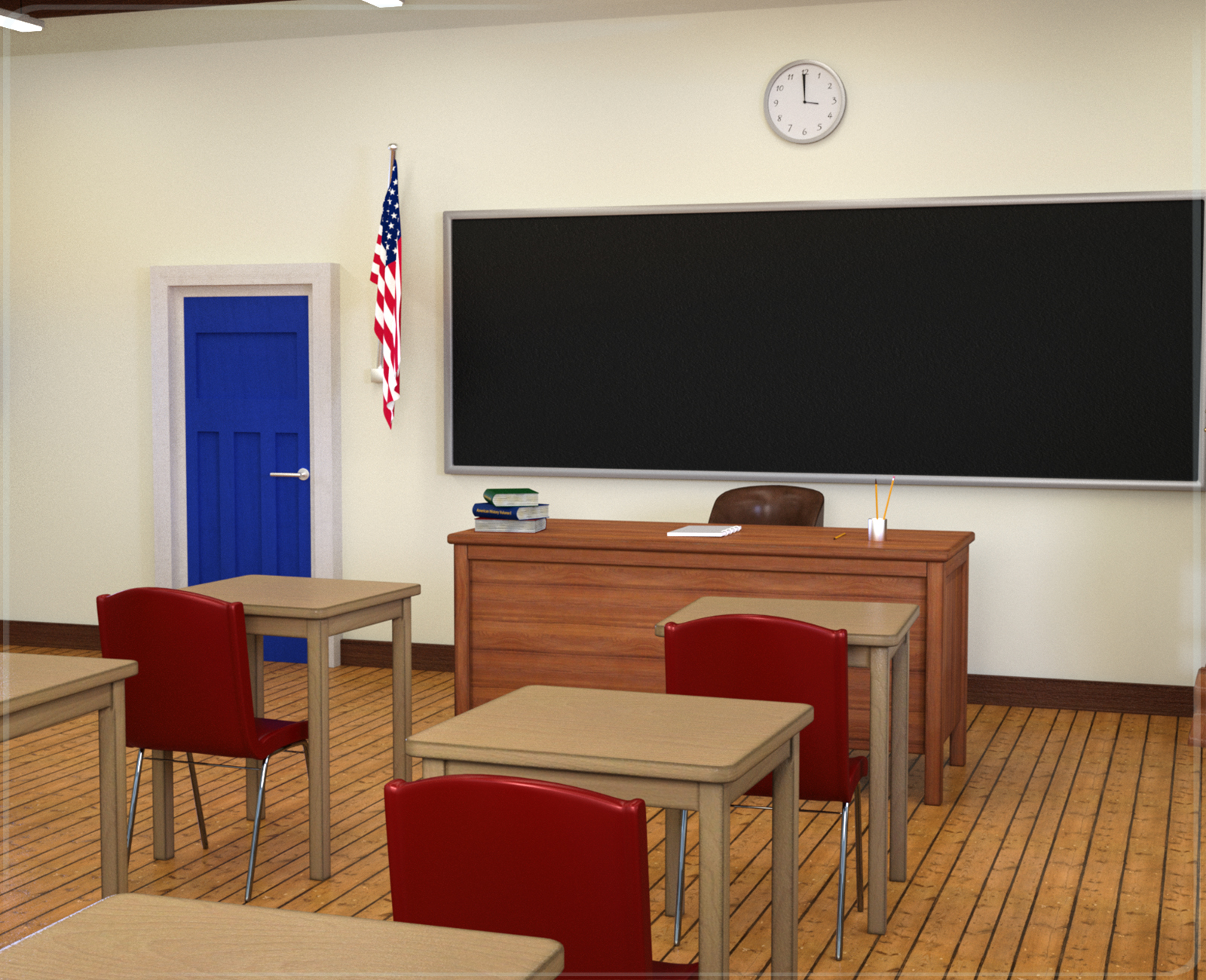 Z Fun Classroom - Daz Studio by N/A