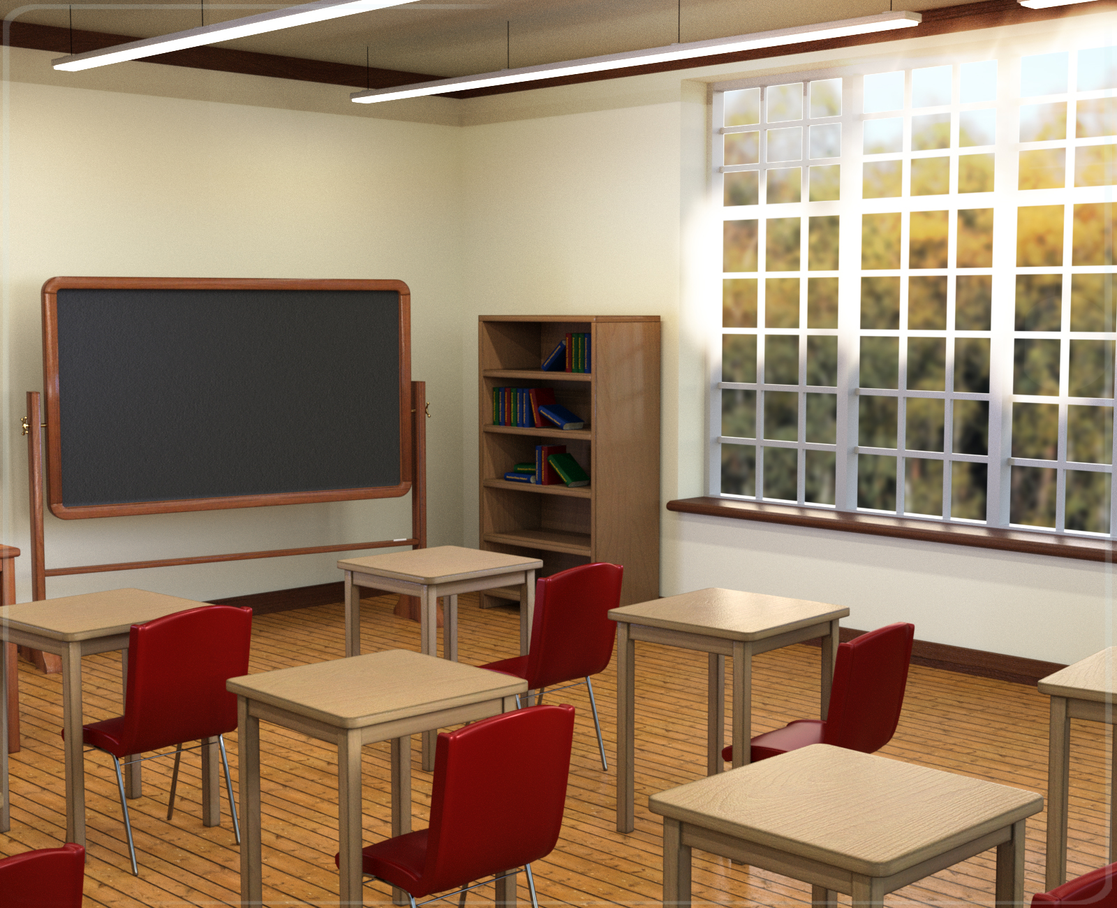 Z Fun Classroom - Daz Studio by N/A