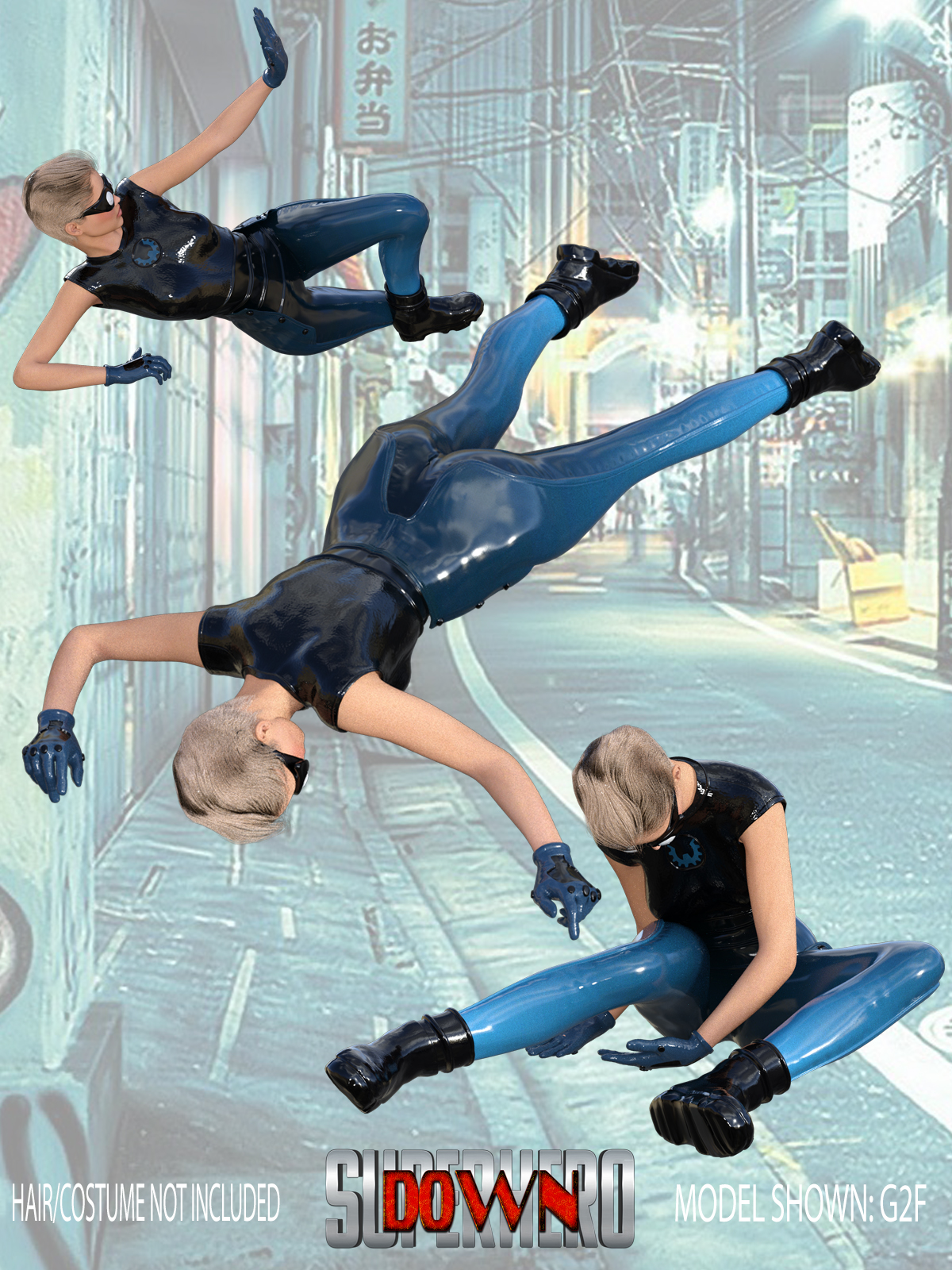 SuperHero Down for G2F and G3F Volume 4 by N/A